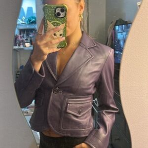 Vintage leather jacket